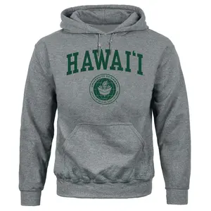 University of Hawaii Heritage Hooded Sweatshirt (Charcoal Grey)