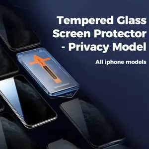 iPhone Screen Protector,Magic Screen Protector, Privacy Protection Phone Film,Dust Free Without Bubbles,Tempered Glass Screen Protector for iPhone 15 Pro/Plus/Pro Max,Anti-Peeping,Shatter-Resistant, Protector Screenprotector temperedglass protector
