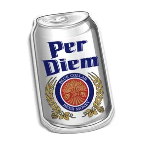 Per Diem Sticker - Hard Hat Stickers, Funny Sarcastic Stickers, Cooler, Toolbox, Meme Prank, Laptop, Blue Collar, Decal