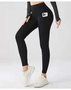 Ultra Sculpt High Waisted Leggings for Women Gym Workout, Yoga, Pilates Legging Pant with Pockets for Fitness Enthusiast, Fitness Running Compression Thights, Easy to Fit
