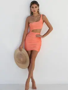 Basia One Shoulder Dress