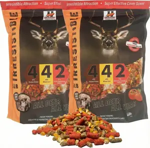 Herron Outdoors Inc Persimmon 4-4-2 (2 pack) Deer Feral Hog Game Feed Attractant