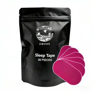Sweet Healthcare Mouth Tape for Sleeping - 120 Pcs, 4 Month Supply, Pink, Gentle Adhesion, Sports Accessories, Improves Sleep Quality, Unisex Healthcare