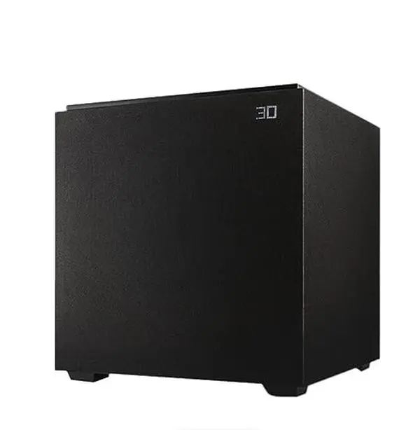 Definitive Technology Descend DN12 12" Digital Audio Subwoofer (2021 Model) - Optimized for Movies & Music, New 3XR Architecture, 1500W Peak Class H Amplifier, 2 Pressure-Coupled 12" Bass Radiators, Black, USB Compatible, Rca, 12 Inches
