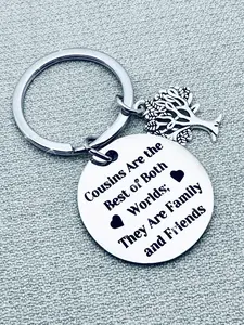 [Creative Keychain For Special Occasions] A Creative Keychain Gift For The Family, Suitable For Giving To Cousins, Sisters, Sisters-in-law, Best Friends For Their First Communion, Wedding, Birthday, And Christmas Gifts.