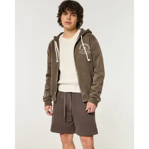 Hollister Above-The-Knee Baggy Fleece Shorts