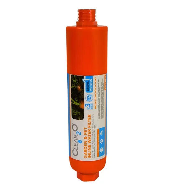 CLEAR2O GARDEN & PET WATER FILTER - Reduces Chlorine, Lead, Heavy Metals CGF3001