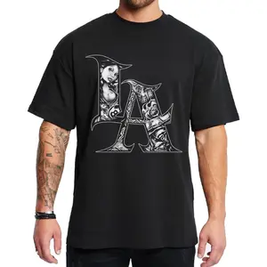 Los Angeles Gratifi Tattoo Art LA California CA WestCoast Monkey West Side Chicano Clothes Chicana Cholo Lowrider Style Unisex Hoodie Medium Heavy Sweatshirt for Men & Women Streetwear - Menswear, Fabric LA1954