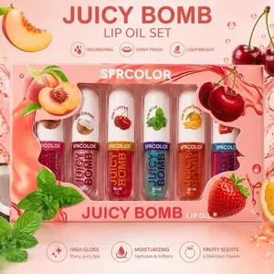 Juicy Bomb Hydrating Lip Oil, Non-Sticky Moisturizing Lip Care for Daily Use