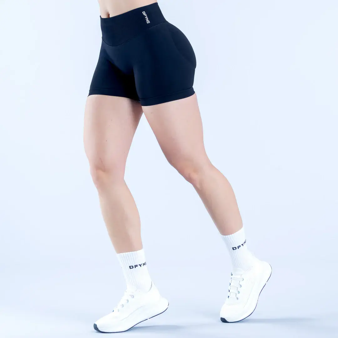 Dfyne Impact Shorts Outdoor Sports Yoga pants, biker, Aerobic fitness, Rock climbing, Daily wear