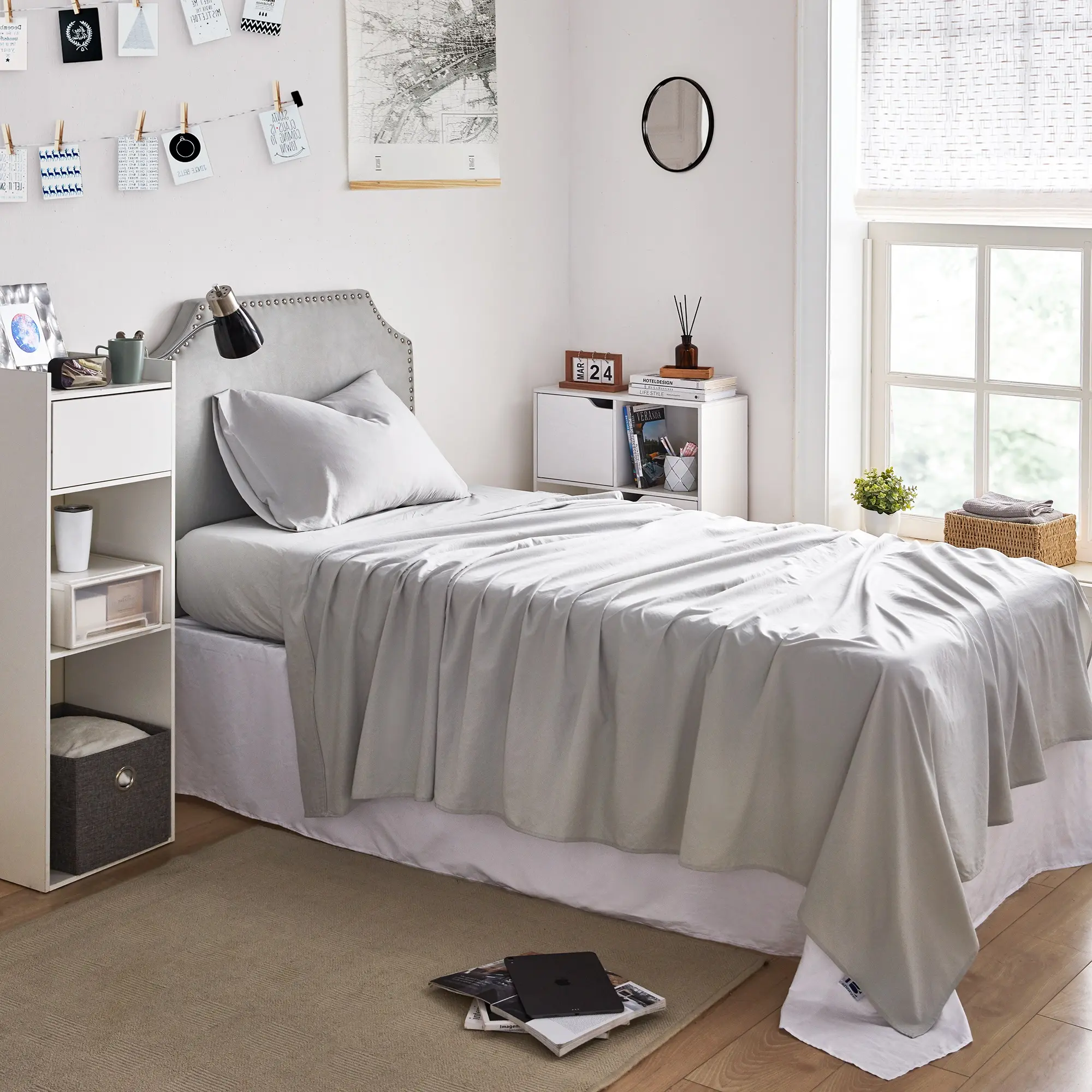Snorze Cloud Twin XL Sheet Set - Coma Inducer Peach Soft Microfiber