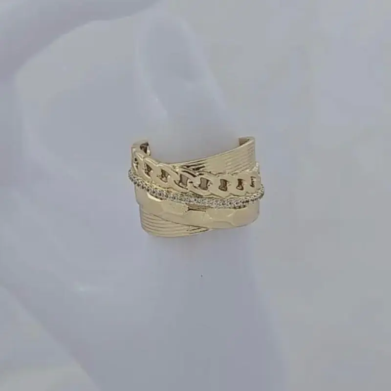 Anillo 154 gold plated unisex