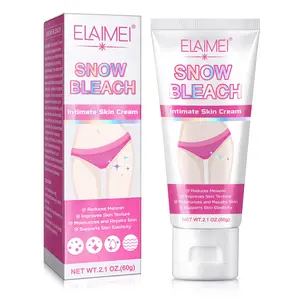 Elaimei Private Area Whitening Cream 60g, Hydrating Moisturizing, Makes Skin Look Younger and More Vibrant, Balm Form