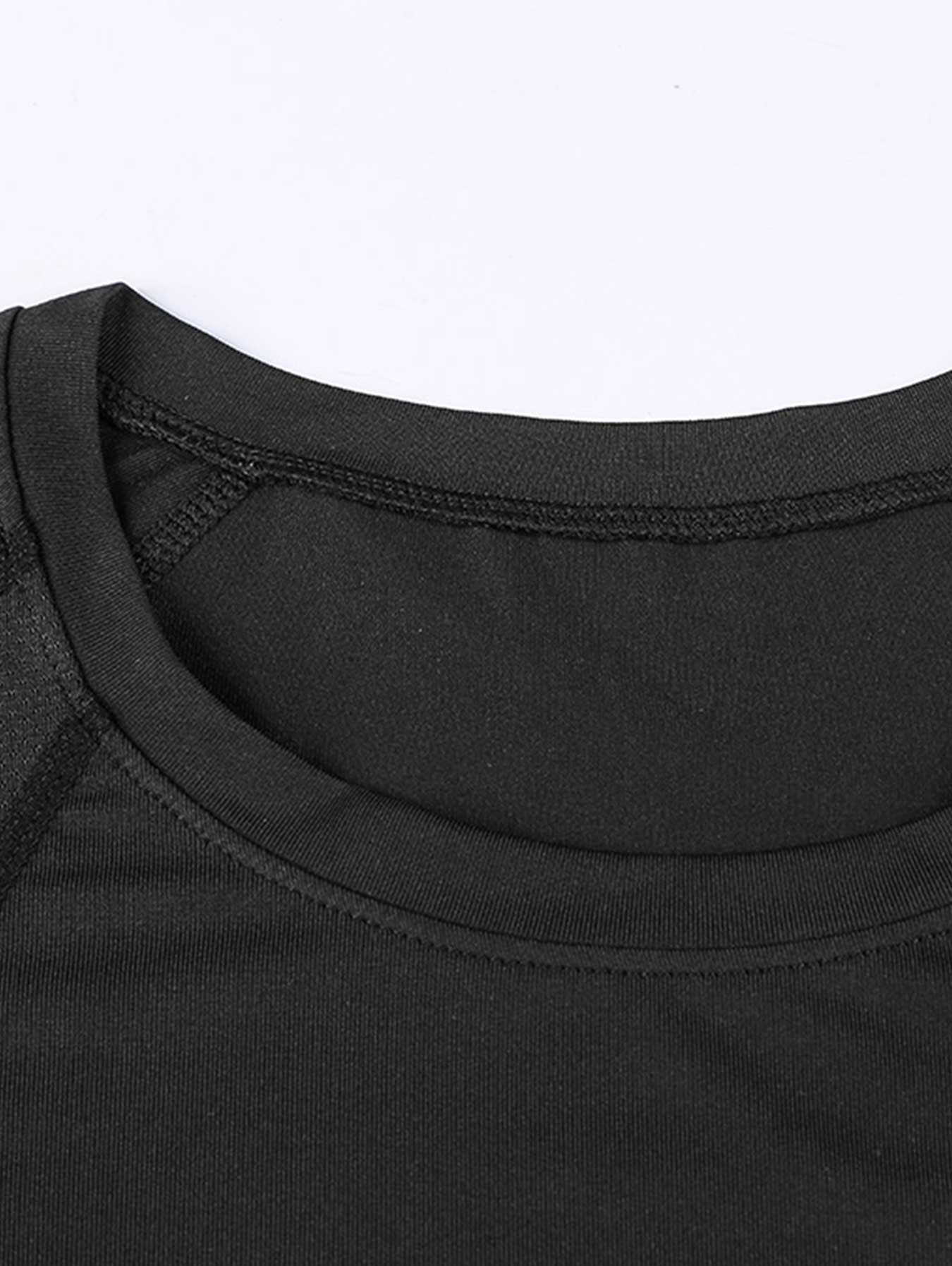 4 Pack Women's Long Sleeve Compression Shirts, Quick Dry Workout Tops for Women, Breathable Athletic Gym Yoga Running Shirts, Moisture Wicking Sports Base Layer