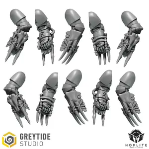 Primal Claws B (x10) | Grey Tide Studios | Primal Hounds | Conversion Parts & Bits