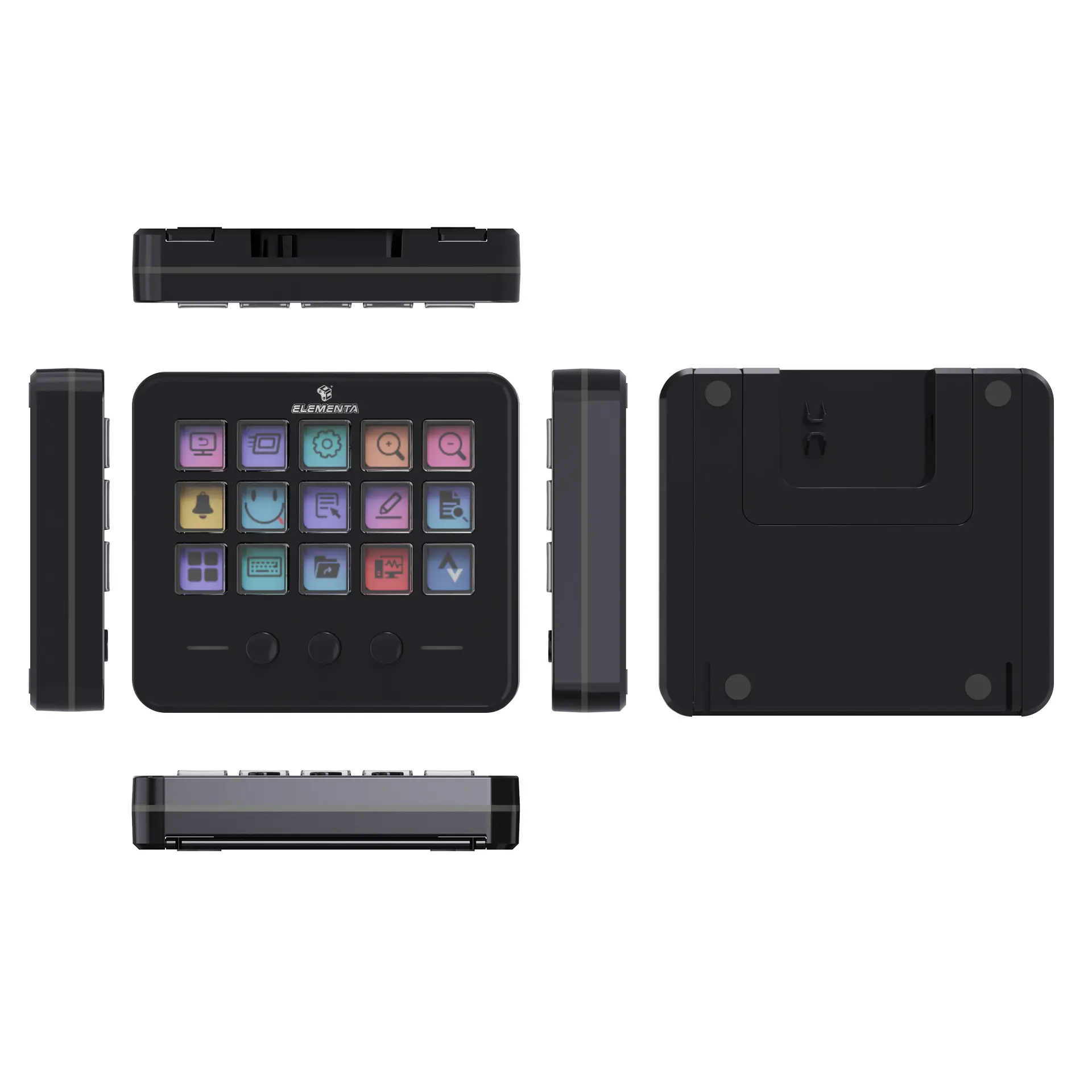 Seasonal Edition Stream Deck ELEMENTA Stream Dock 15-Key LCD Macro