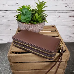 Double Zipper Wallet