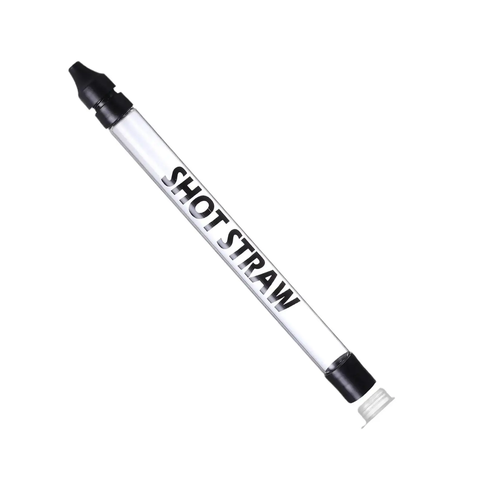 Portable Shot Straw, 1 Count Glass Drinking Straw, Party Drinking Accessories Drinking Straw for Whiskey & Vodka & Rum, Kitchen Gadgets