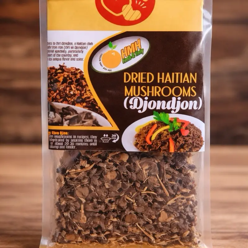 Haitian dried mushrooms (djondjon)