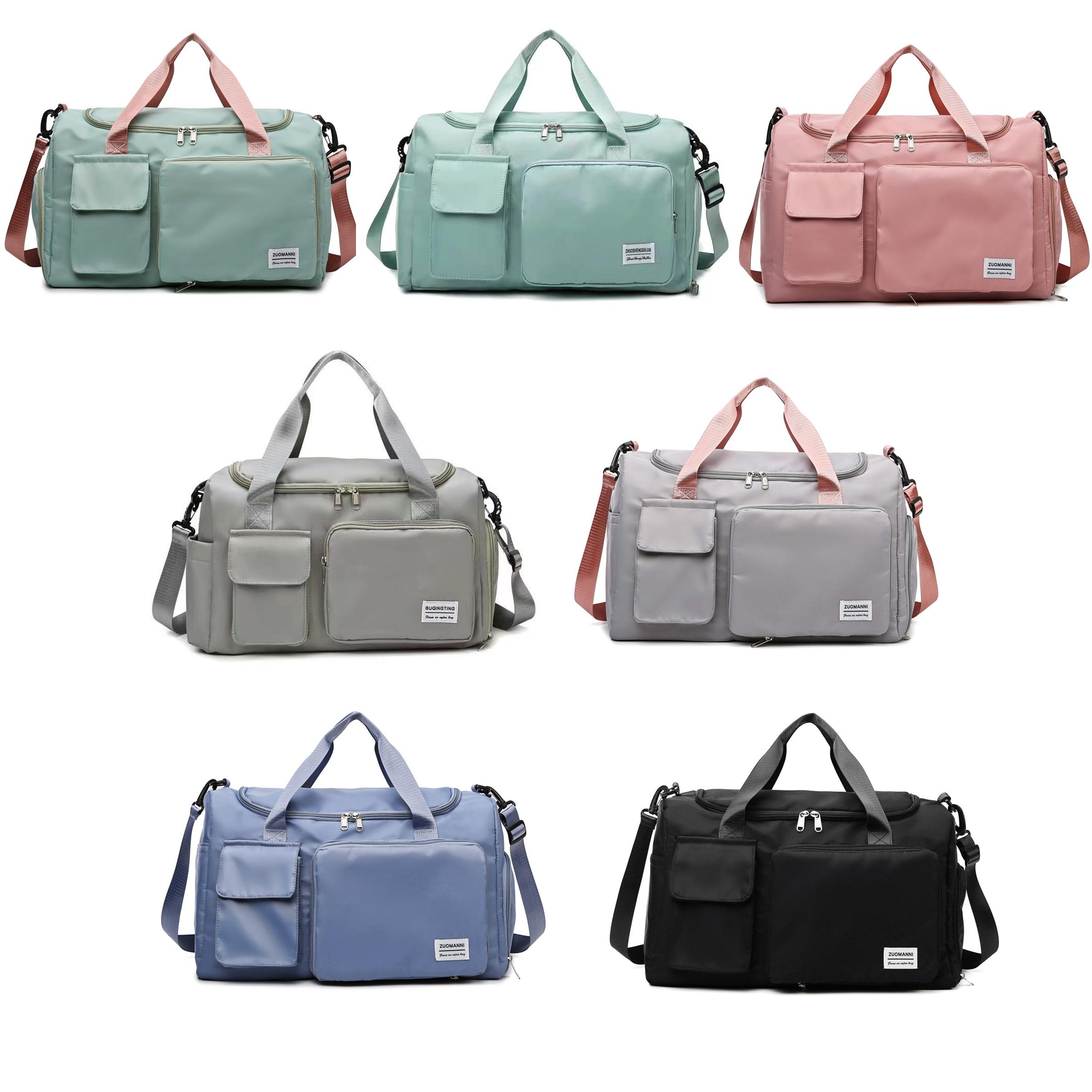 Spacious Portable Duffel Bag for Women, Large Capacity Travel Tote with Multiple Pockets, Durable Gym and Beach Carryall Featuring Water-Resistant Fabric, Perfect for Daily Commute and Weekend Trips