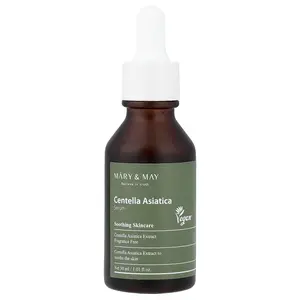 Mary & May Centella Asiatica Serum, Fragrance Free, 1.01 fl oz (30 ml)