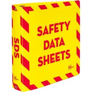 Avery 2-in UltraDuty Ring Binder, Yellow & Red Office Stationery for Computers & Office Equipment, Binders Accessory, Binder Binders