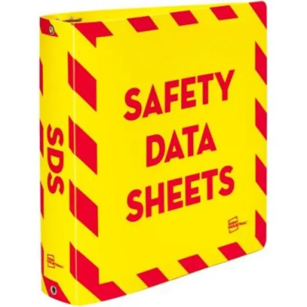 Avery 2 in. UltraDuty Ring Binder, Yellow & Red