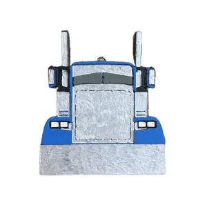Peterbilt 379 Front End Medium Size Car Freshener for Truck Enthusiasts and Home Decor