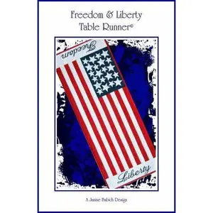 Freedom & Liberty Table Runner Pattern