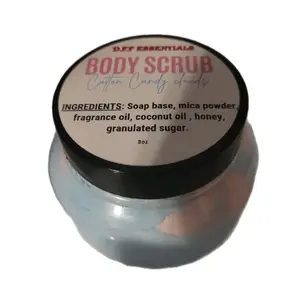 Cotton Candy Clouds Foaming Sugar Scrub for Soft Skin