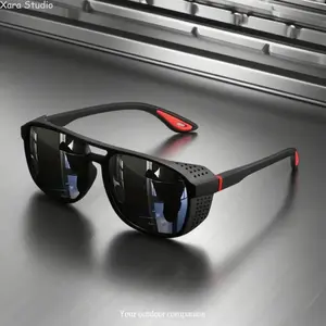 Polarized Sports Sunglasses Outdoor Cycling Running Eyewear Windproof Design UV400 Protection Lightweight Wraparound Lenses for Active Use SpringStatements