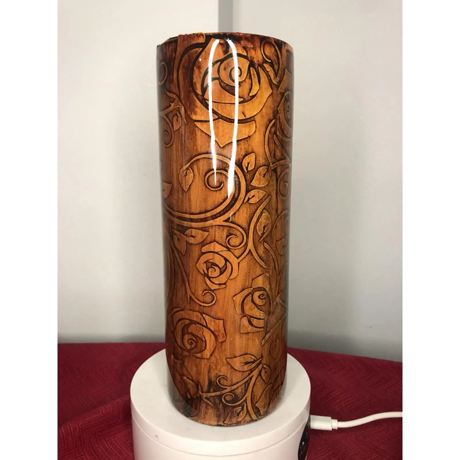 20 Ounce Double Wall Insulated Custom Epoxy Tumblers Keep Liquids Hot for Six Hours and Cold for 12 Hand Wash Only