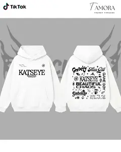 KATSEY.E Beautiful Chaos Graphic T-Shirt Hoodie Sweatshirt Y2K Aesthetic Kpop Girl Group Vintage Streetwear Unisex