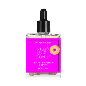 TheYoniCulture Glazed Donut Nostalgic Moisturizing True  1.7 Oz Extrait de Parfum Sweet Glaze on Friend Donuts