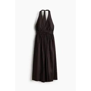 H&M Cotton halterneck dress