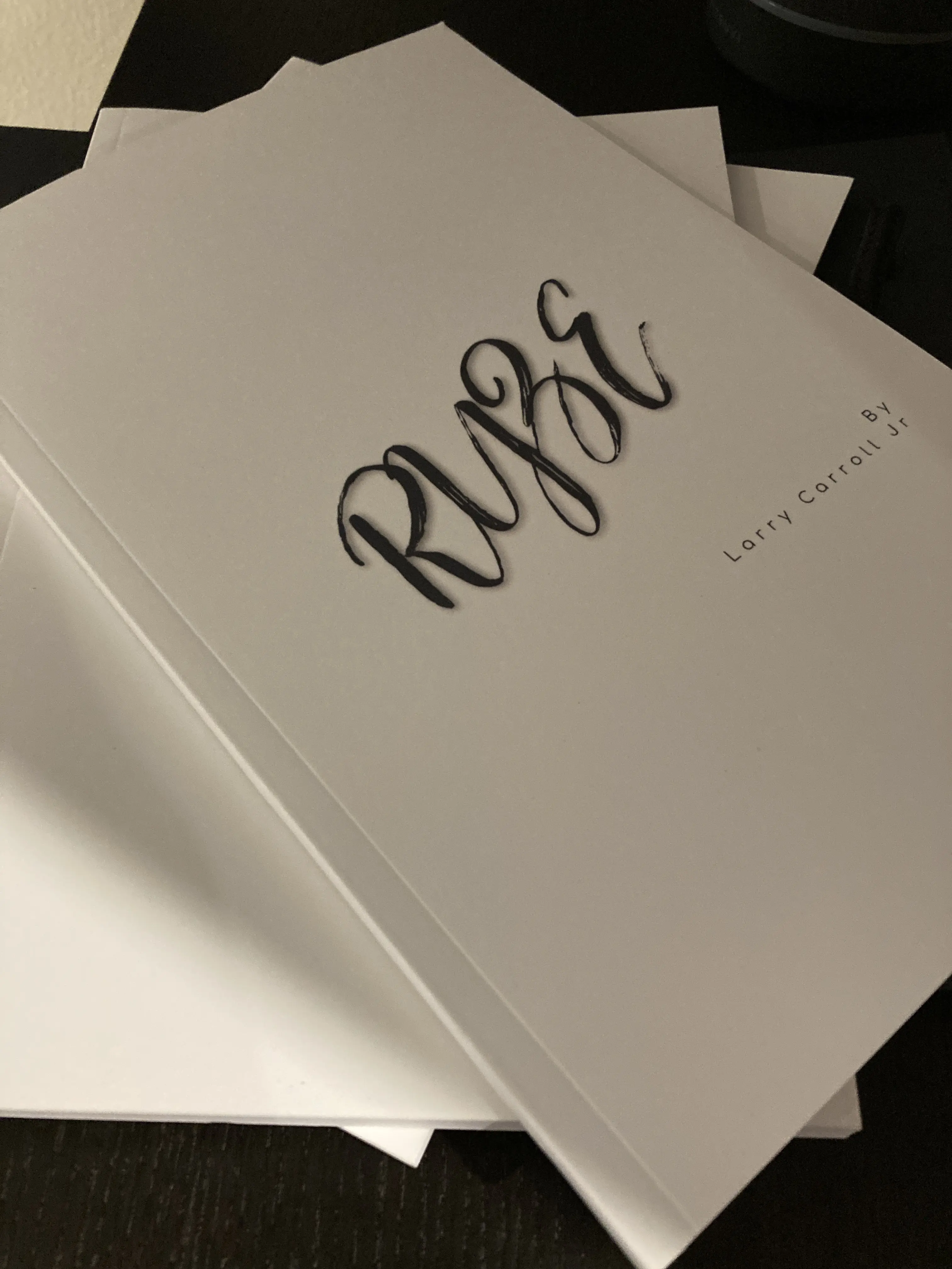 Ryze Above Book by Larry Carroll Jr. memoir about my life