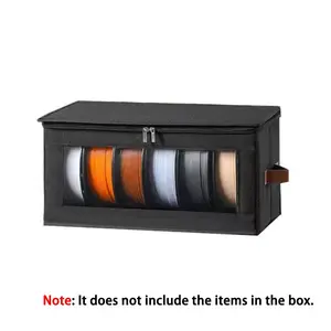 Non-Woven Fabric Printed Durable Toy Storage Bag with CD Compartment, Compact Storage, Foldable Dust-Proof Organizer, Ideal for Kids' Toys & Accessories