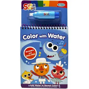 Super Simple Color with Water (Super Simple Kids Coloring Books)
