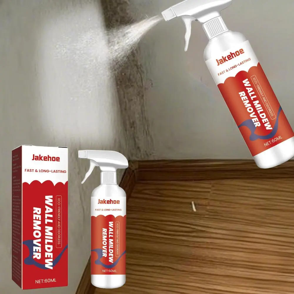 Mold Removal Spray, Mold Stain Remover, Decontamination Spray, 1 Count Wall Mold Remover, Bathroom Tile Floor Mold Remover, Household Cleaning Supplies for Home Kitchen, Home Cleaning Products
