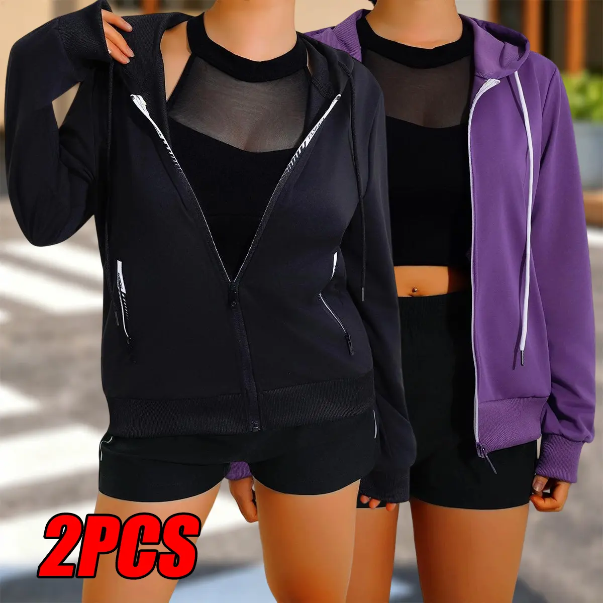 Black + Purple