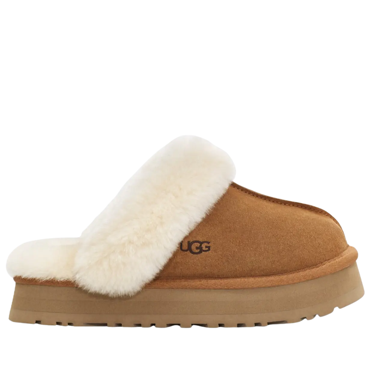 UGG DISQUETTE SLIPPER (W) 'CHESTNUT'