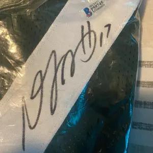 Adams autographed jersey