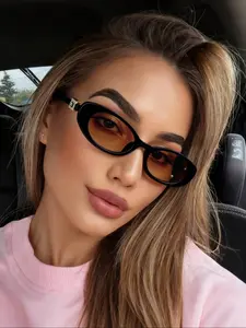 Women's Vintage Fashion Cat Eye Sunglasses, UV Protection Lenses, High-Quality Frame, Perfect for Outdoor Use, Stylish Eyewear, Lightweight Durable Sunglasses