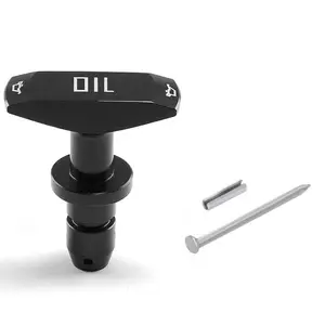 Car Oil Dipstick Pull Handle, Aluminum Alloy Oil Dipstick Pull Handle For Ford Fiesta V8 GT500 1999-2011, Auto Replacement Modification Decoration