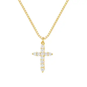 HOLY CROSS NECKLACE (925 SILVER)
