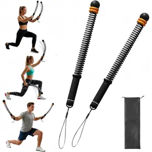 New 3rd Generation Upgrade Weighted Cordless Battle Ropes | Quiet Noise-Free Ropeless Workout for Home Gym | Full-Body HIIT Strength Training Equipment | Portable Heavy Resistance Fitness Tool | Perfect Fitness Gift for Him & Her