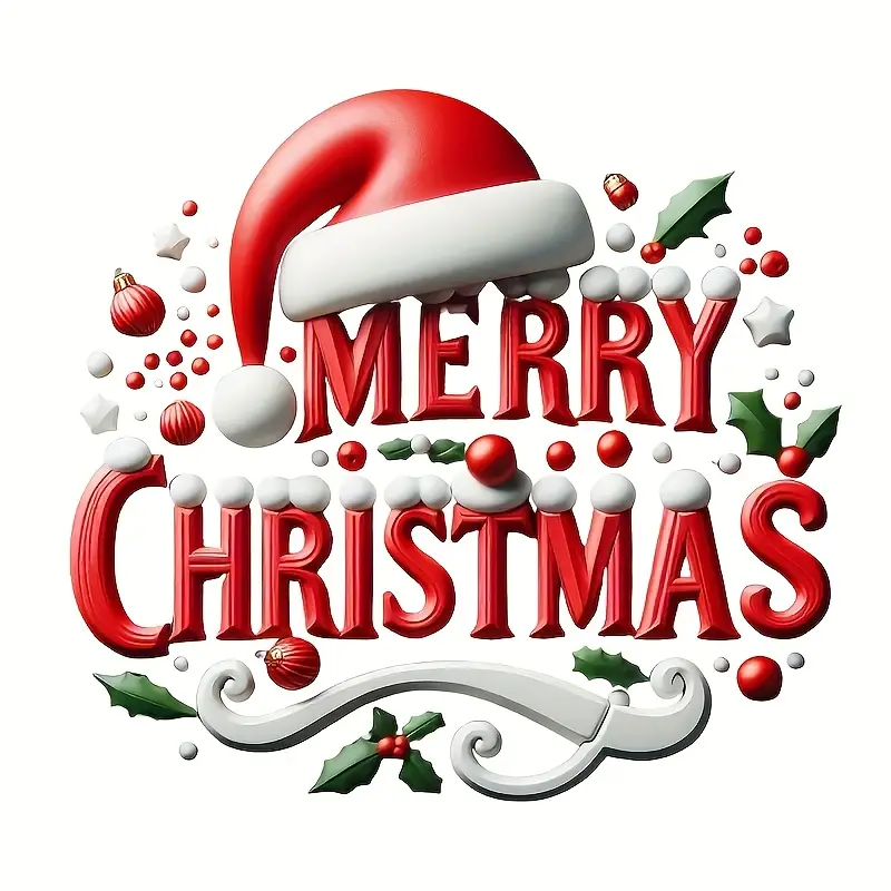 1PC  3D Christmas Themed Car Sticker, Car Decals for Car Body/Window Decoration, Create Festive Christmas-Styled Car, A Must for Festival Enthusiasts, Help Your Car Show Unique Christmas Taste