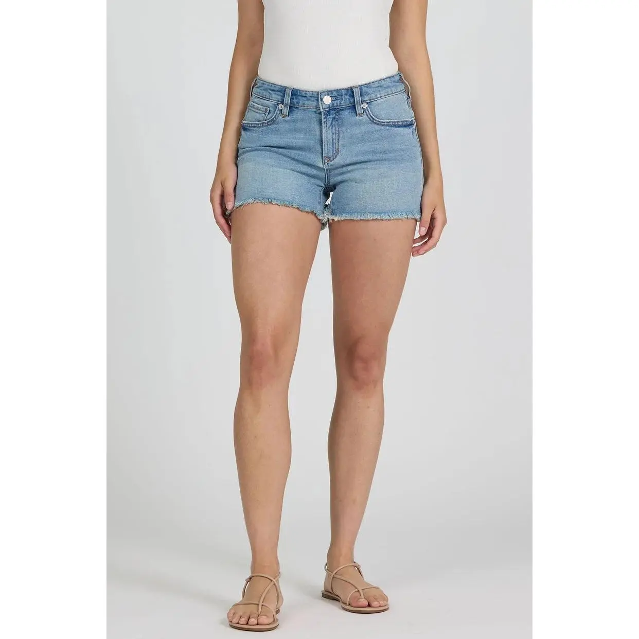 Dear John Gigi Mid Rise Denim Shorts Springview