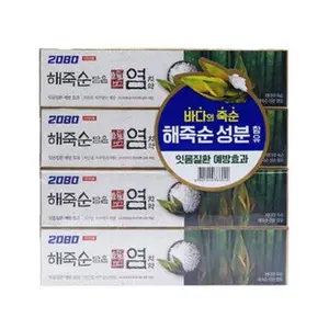 2080 Haejuksoon Bamboo Salt Toothpaste - 4Pack