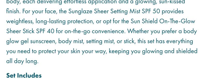 Summer Shield SPF Vault